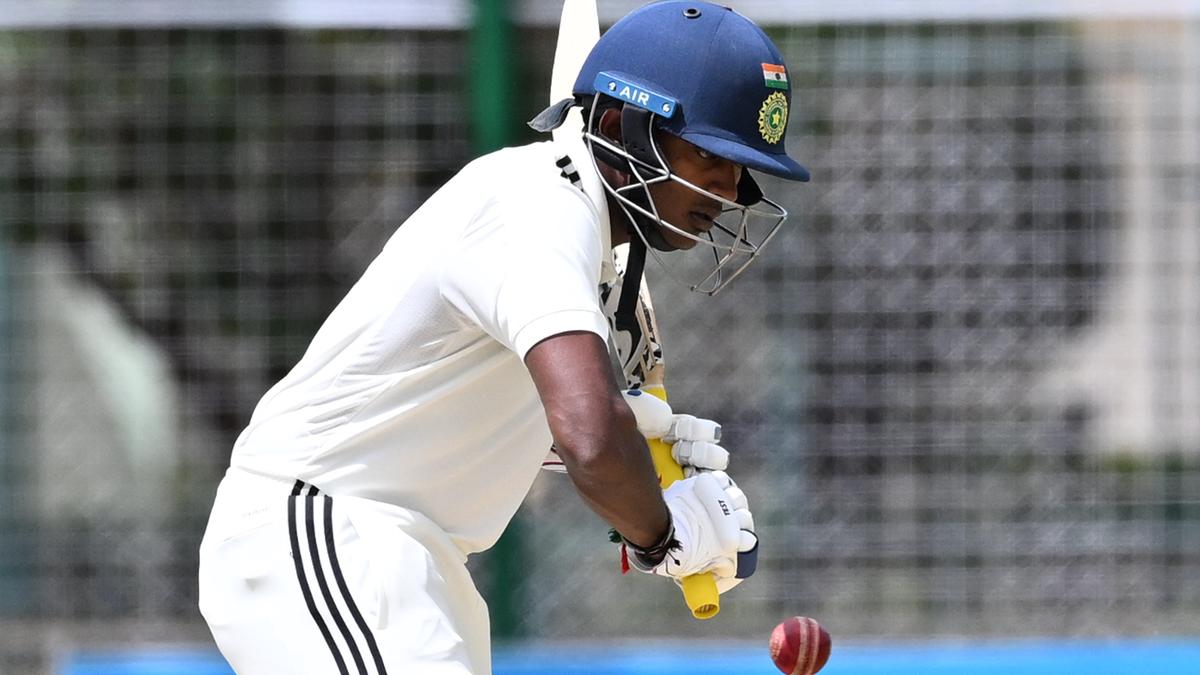 Duleep Trophy 2024: Sai Sudharsan, on a First-Class grind, hopes to make it to the Indian team again